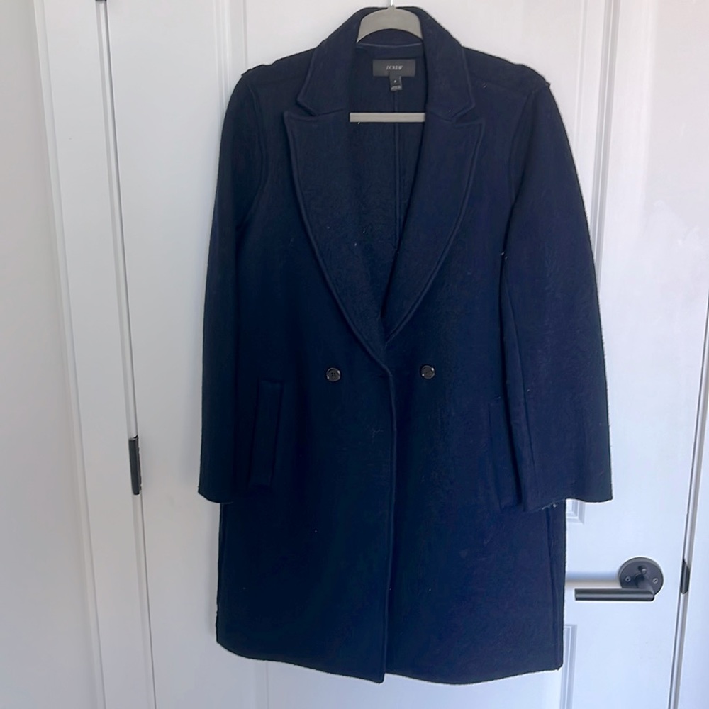 J. Crew wool pea coat, NWOT